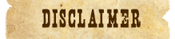 Disclaimer